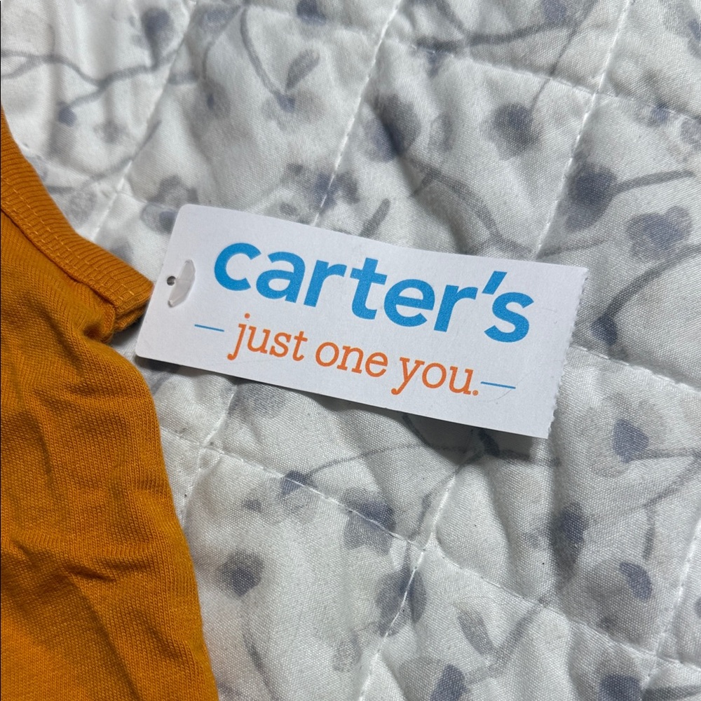 Carter's Mustard and Gray Tank Top and Cardigan Set - Picture 2 of 6